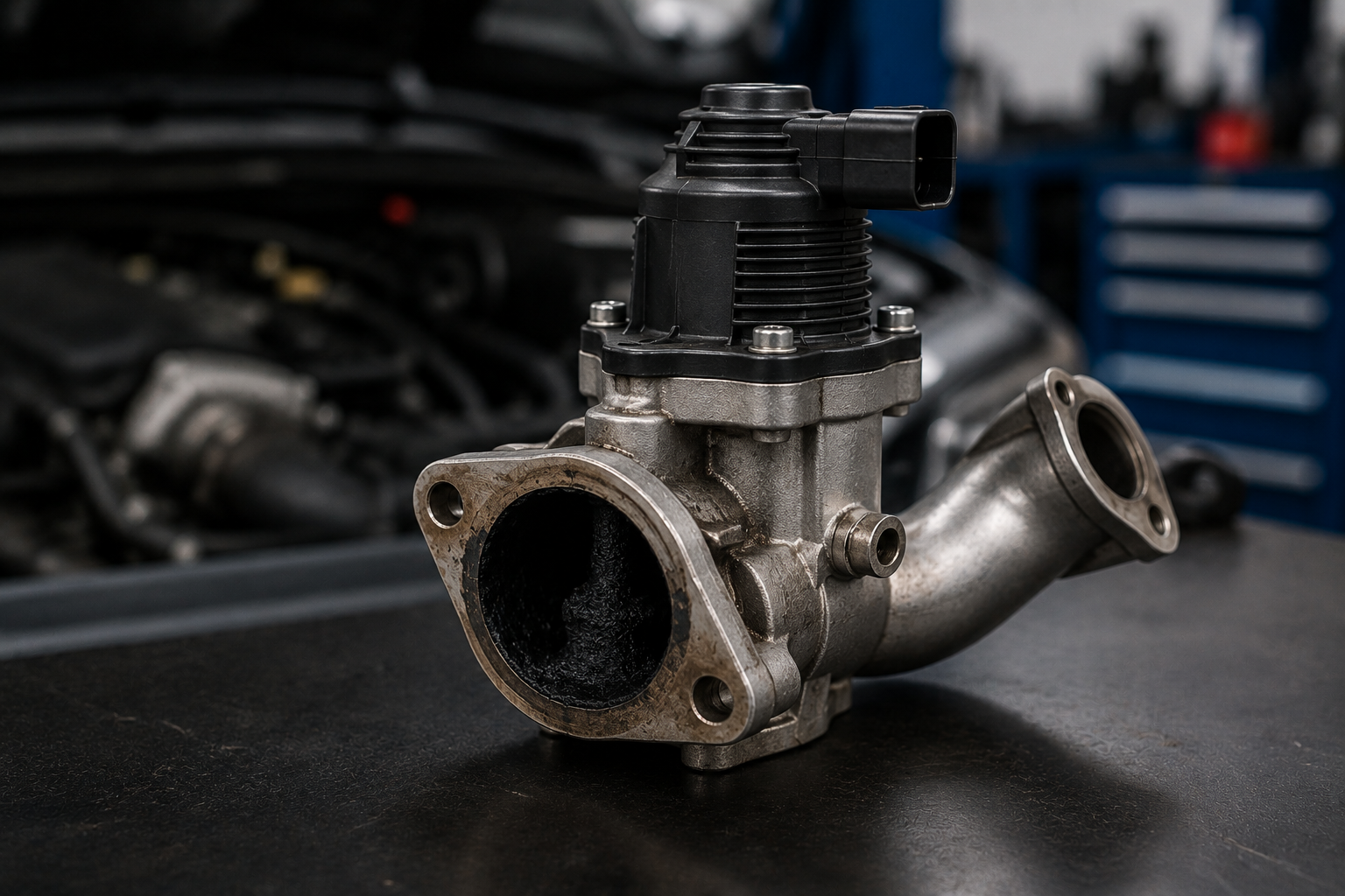 Diagnostic et intervention sur une vanne EGR